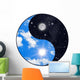 Sun and Moon Wall Decal