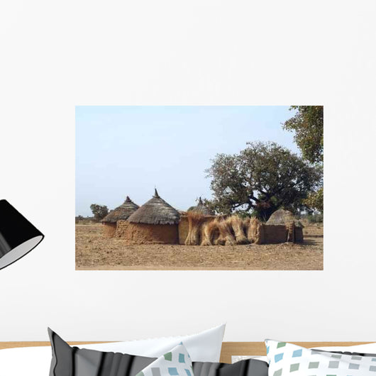 Village African Wall Decal