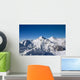 Panorama Winter Mountains Alpine Wall Decal