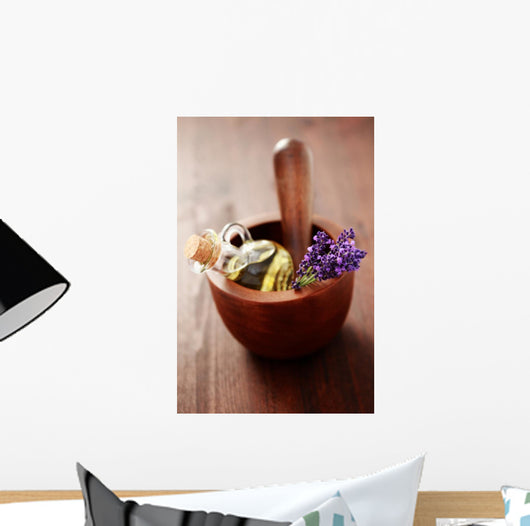 lavender massage oil Wall Mural