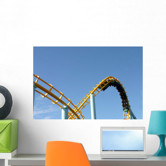 Roller Coaster Wall Mural