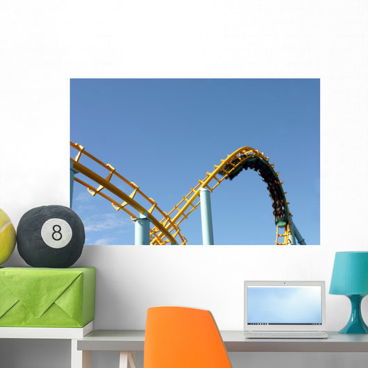 Roller Coaster Wall Mural