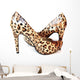 Leopard High Heels Wall Decal