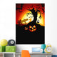 Halloween Background Wall Mural