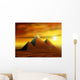Mysterious Pyramids Wall Decal