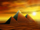Mysterious Pyramids Wall Decal