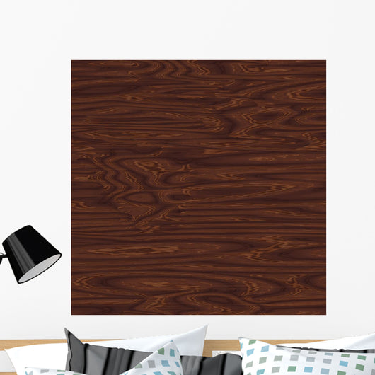 Rosewood Seamless Texture Tile Wall Decal