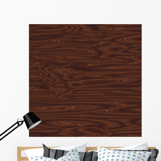 Rosewood Seamless Texture Tile Wall Decal