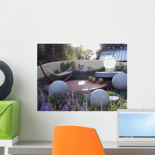 Contemporary Garden Wall Decal