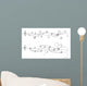 Sheet Music Wall Mural