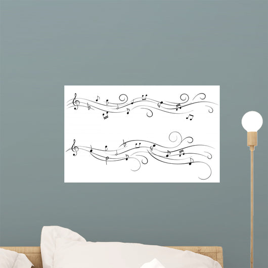 Sheet Music Wall Mural