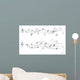 Sheet Music Wall Mural