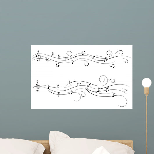 Sheet Music Wall Mural