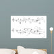 Sheet Music Wall Mural