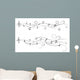 Sheet Music Wall Mural