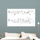 Sheet Music Wall Mural