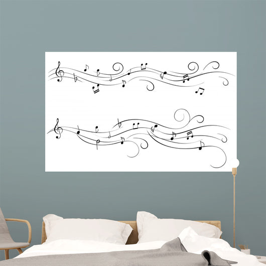 Sheet Music Wall Mural