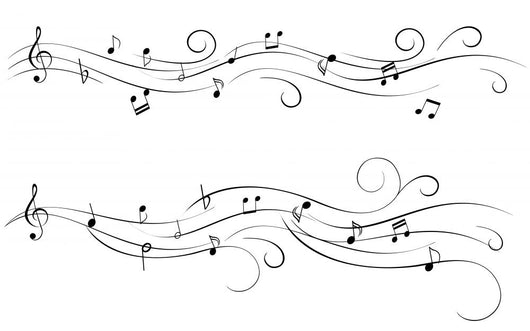 Sheet Music Wall Mural