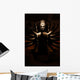 buddha statue in the night Wall Mural