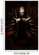 buddha statue in the night Wall Mural