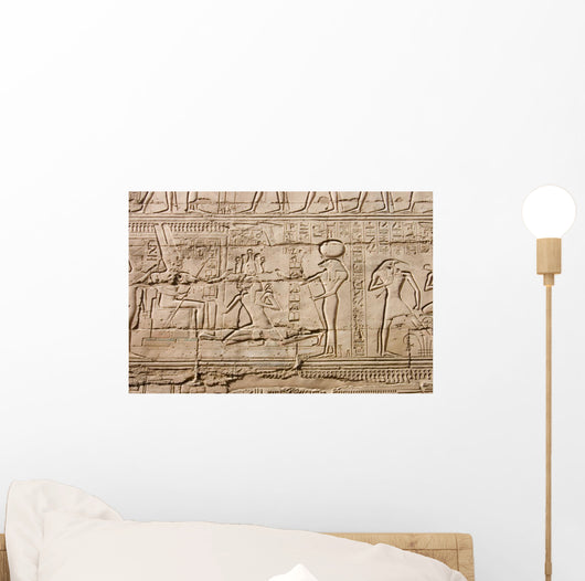Egyptian Hieroglyphs Pattern from