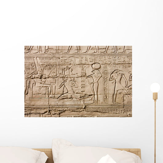 Egyptian Hieroglyphs Pattern from