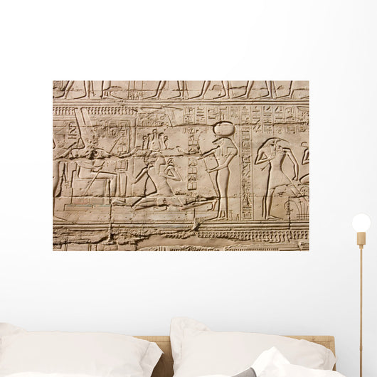 Egyptian Hieroglyphs Pattern from