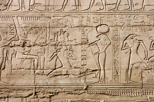 Egyptian Hieroglyphs Pattern from