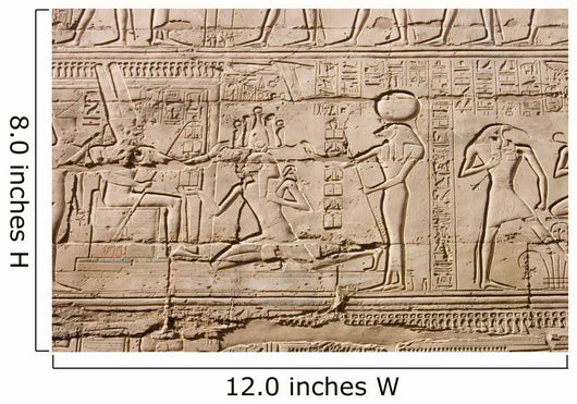Egyptian Hieroglyphs Pattern from