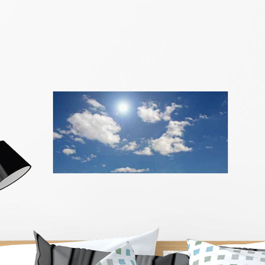 Sun and Clouds Wall Decal