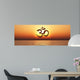 OM-sign at sunset 02 Wall Mural