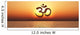 OM-sign at sunset 02 Wall Mural