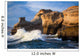 Ocean waves landscape - Oregon coast Wall Mural