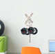 Railroad Crossing Wall Decal