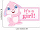 Baby Bunny Girl Wall Decal