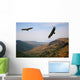 Eagle Above the Valley Wall Mural