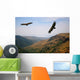 Eagle Above the Valley Wall Mural