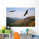 Eagle Above the Valley Wall Mural