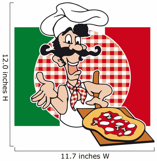 Pizza  chief Wall Decal