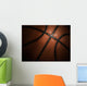 Basketball Close-Up Wall Mural