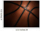 Basketball Close-Up Wall Mural