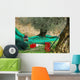 Recolte D'olives Wall Decal