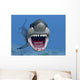 Shark Attack Wall Mural