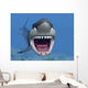 Shark Attack Wall Mural