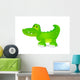 Toy Cute Crocodile Wall Decal