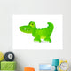 Toy Cute Crocodile Wall Decal