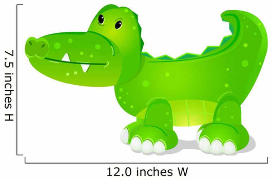 Toy Cute Crocodile Wall Decal
