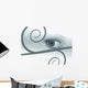 Eye Illustration Wall Mural