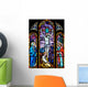 Stained Glass Crucifixtion Christ