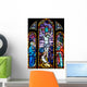 Stained Glass Crucifixtion Christ
